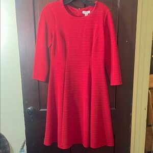 Calvin Klein Red Women's Dress